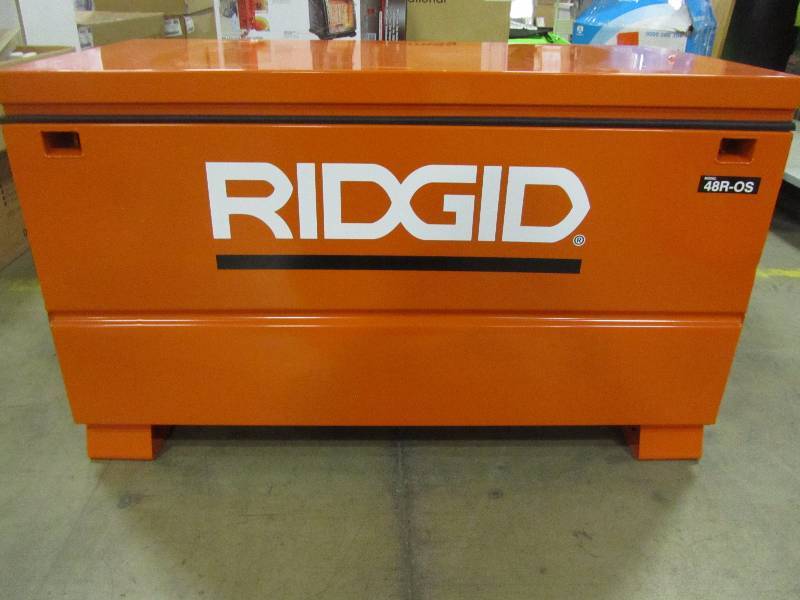 lot 46 image: RIDGID 48 in. x 24 in. Universal Storage Chest