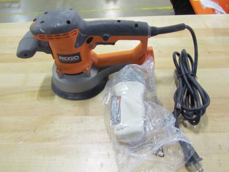 lot 62 image: RIDGID 6 in. Variable-Speed Dual Random Orbital Sander with AIRGUARD Technology