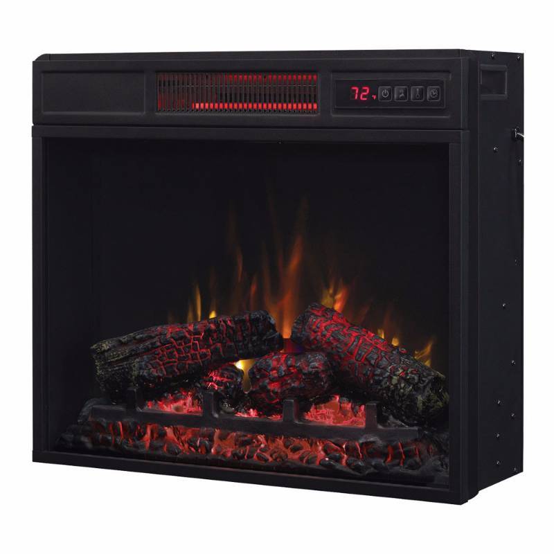 lot 47 image: ClassicFlame 23-In Spectrafire Infrared Electric Fireplace Insert