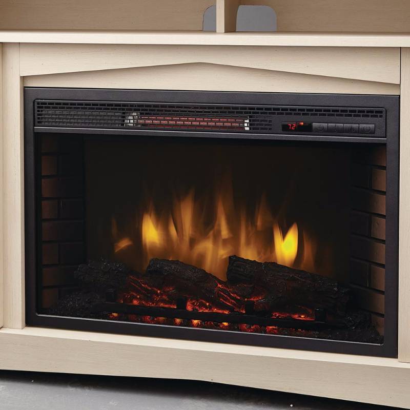 lot 51 image: Home Decorators Collection Infrared Electric Fireplace
