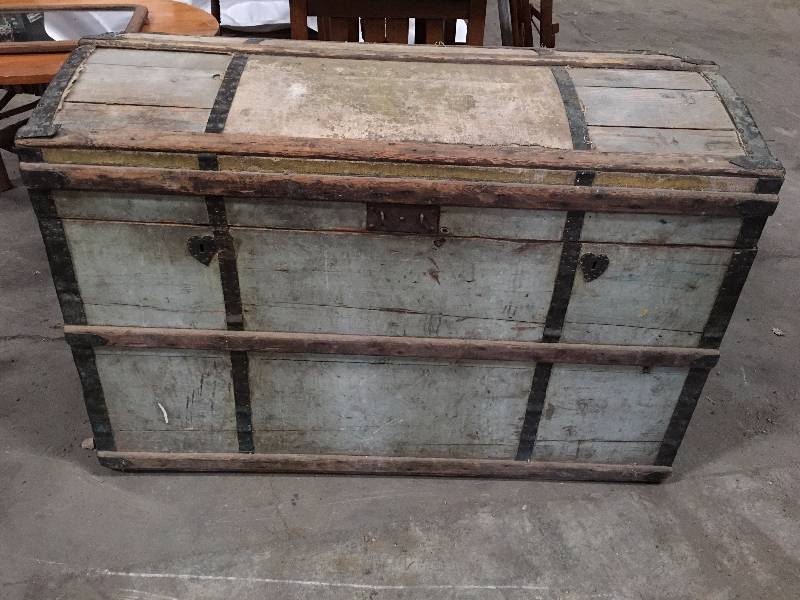 Great Huge Antique Trunk