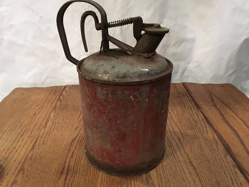 Antique Safety Gas Can