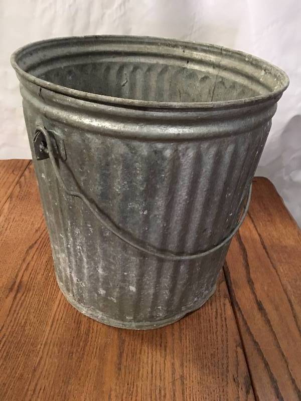 Galvanized Can