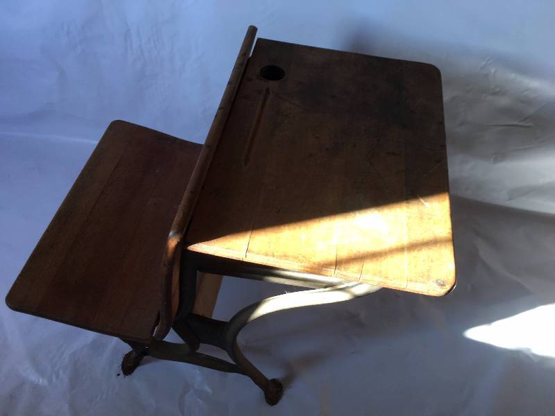 Antique School Desk
