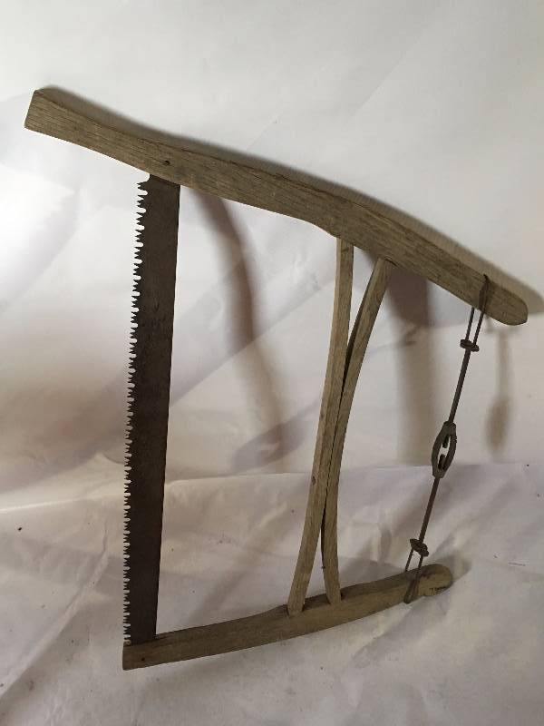 Antique Bow Cut Saw