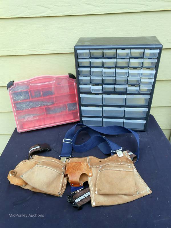 Shop organizers & tool belt