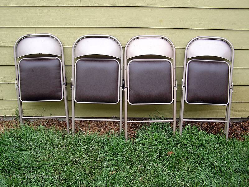 Folding chairs