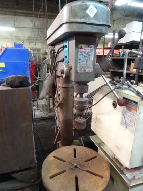 lot 10 image: Integram Machine Tool. Heavy Duty Drill Press.