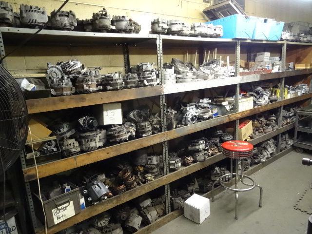 lot 91 image: 4 Metal Shelving Units 48 X 24 X 75