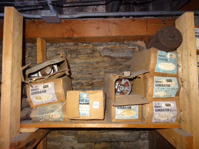 lot 159 image: Vintage New And Reman Generators Located In Basement