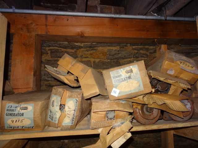 lot 162 image: Vintage New And Reman Generators