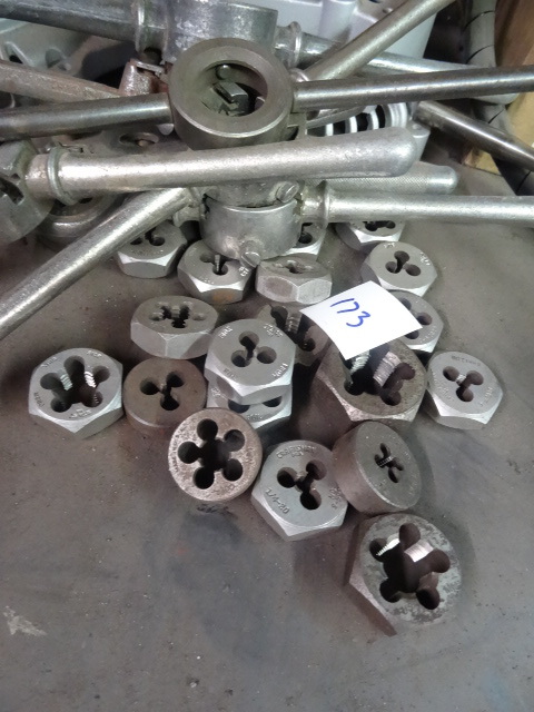 lot 173 image: Misc Threading Dies