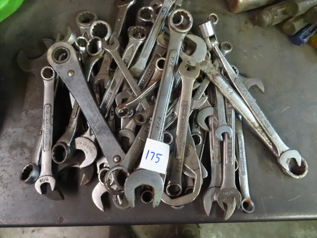lot 175 image: Misc Hand Wrenches