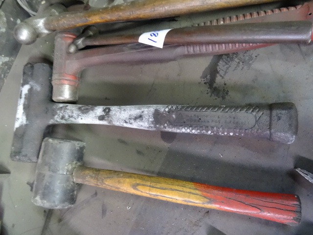 lot 184 image: Misc Hammers