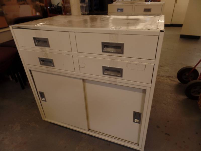 DIEBOLD METAL CABINET