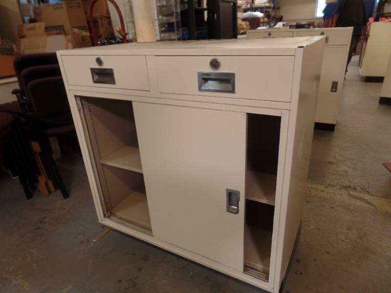 DIEBOLD METAL CABINET