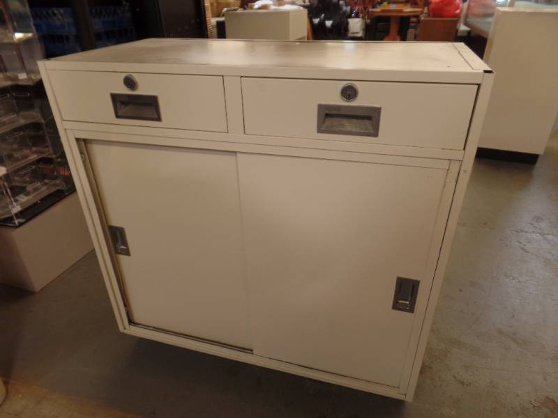DIEBOLD METAL CABINET
