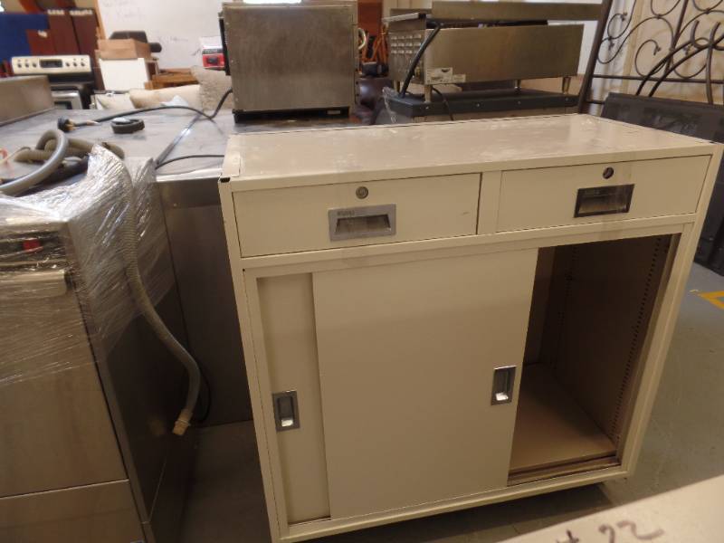 DIEBOLD METAL CABINET