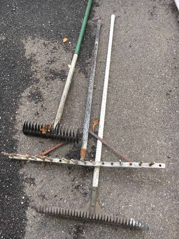lot 42 image: Vintage Rakes