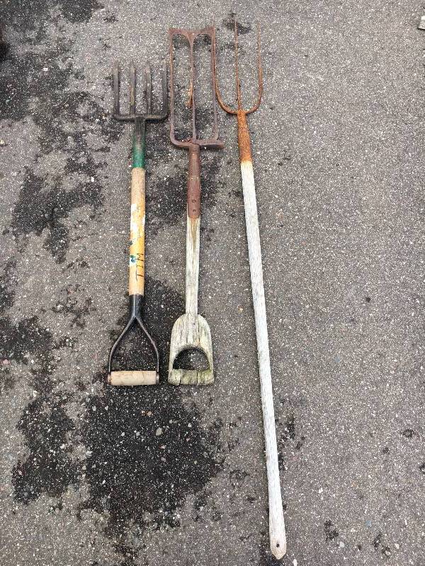 lot 43 image: Vintage Pitchforks