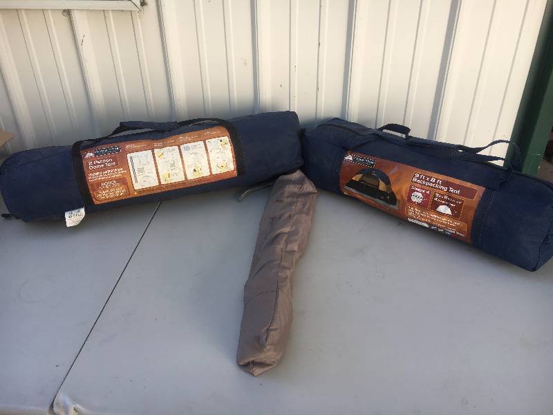 lot 71 image: Pair of Tents w Extra Poles
