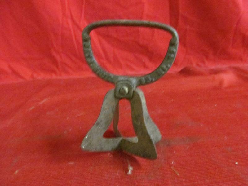 lot 53 image: antique food chopper