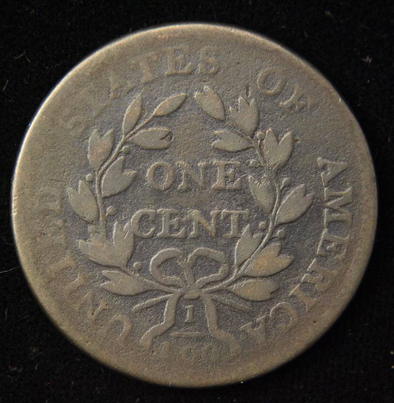 1801 US DRAPED BUST LARGE CENT GOOD
