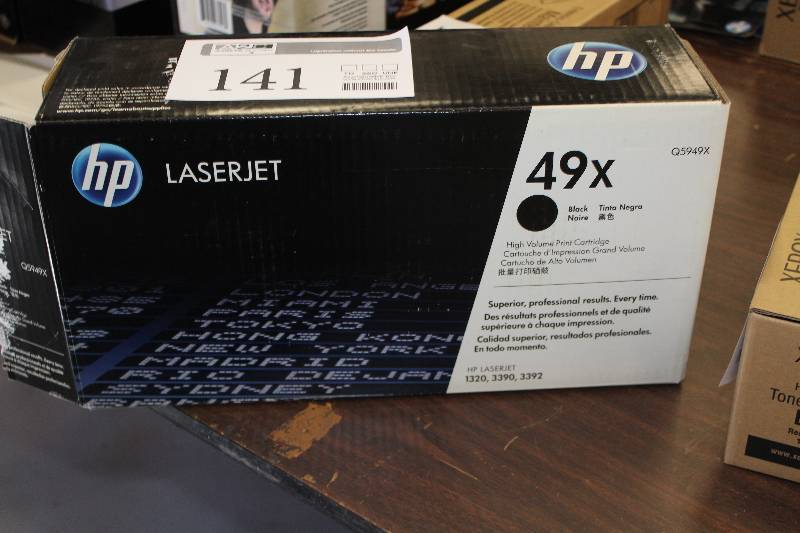 lot 141 image: HP 49x High Volume Print Cartridge