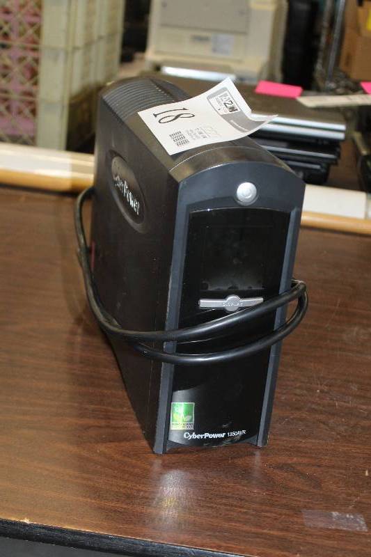 lot 18 image: CyberPower 1350AVR UPS