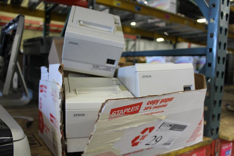 lot 29 image: Lot of (3) Epson Printers