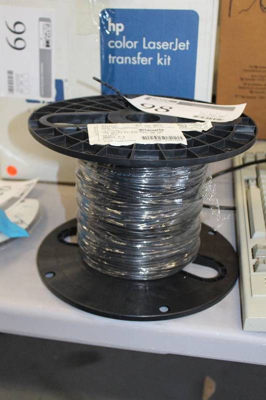 lot 98 image: Partial Spool of Wire