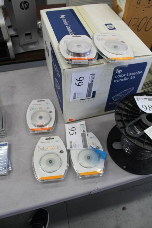 lot 95 image: Lot of (5) Blister Packs of Memorex Mini DVD-R, DVDRW Disc