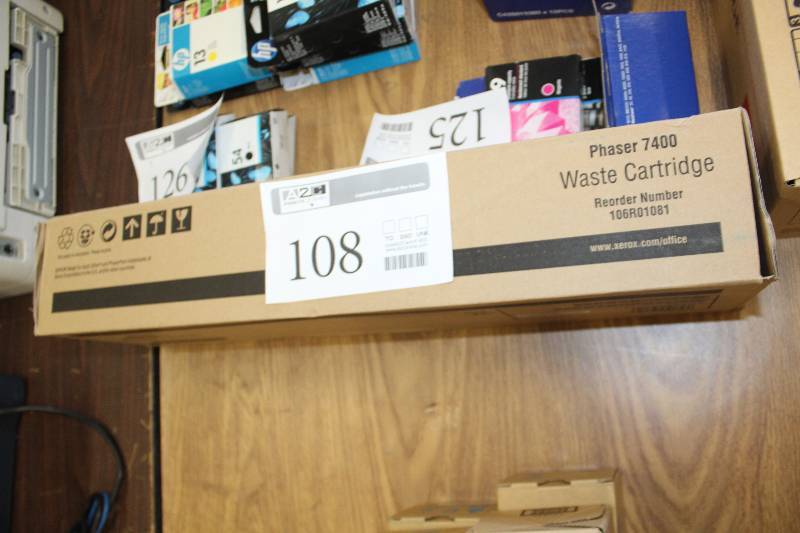 lot 108 image: Xerox Phaser 7400 Waste Cartridge