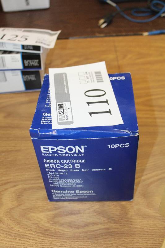 lot 110 image: Epson Ribbon Cartridges