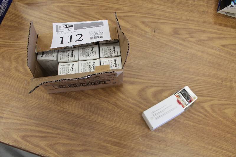 lot 112 image: Lot of (11) Energizer 6-Pack Batteries