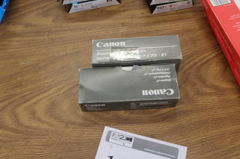 lot 120 image: Lot of (2) Canon Staples