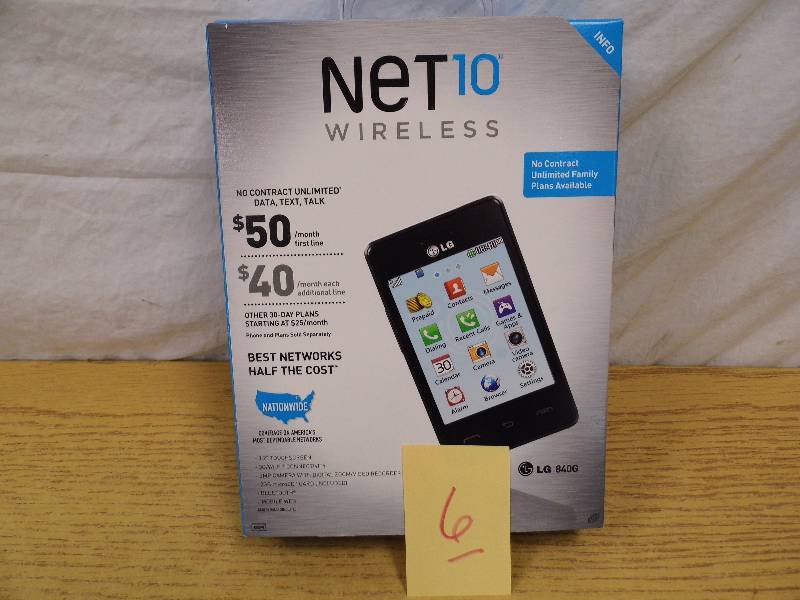 lot 6 image: New LG 840G Phone