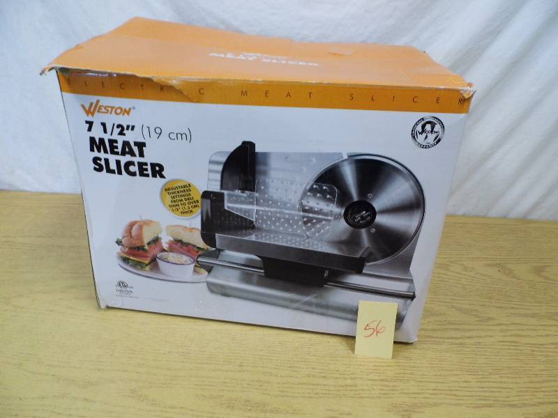 lot 56 image: Meat Slicer