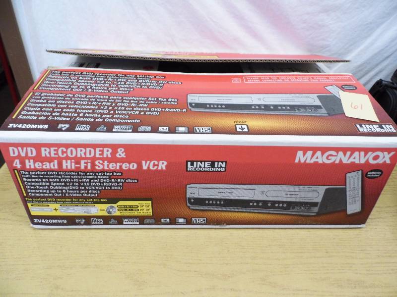 lot 61 image: DVD Recorder  VCR
