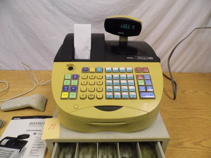 lot 79 image: Royal Cash Register