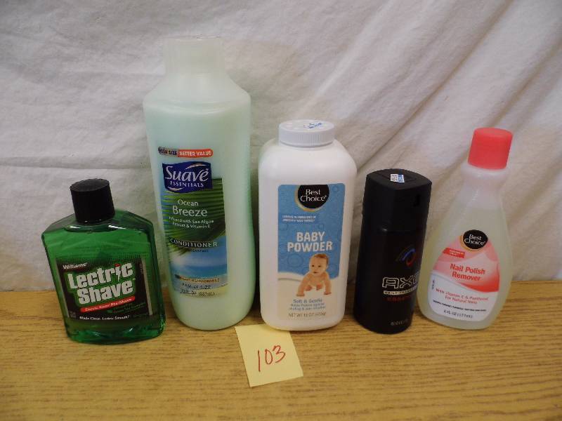 lot 103 image: New Personal Care Items