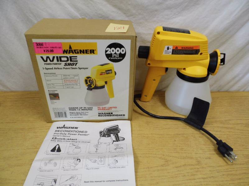 lot 124 image: Wagner Power Paint Sprayer