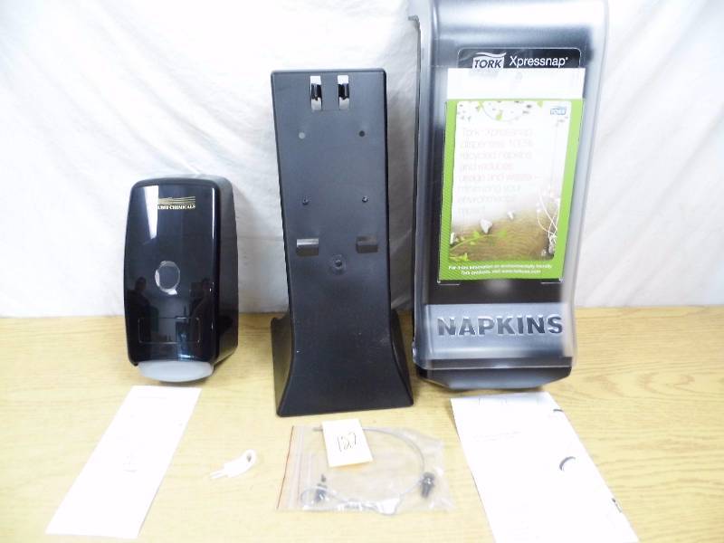 lot 127 image: New Napkin & Soap Dispensers