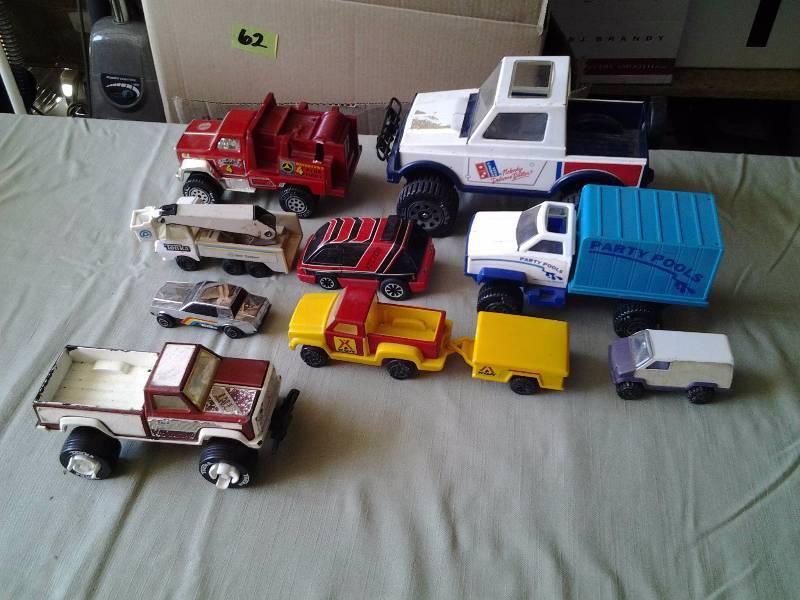 lot 43 image: Collection Of Old, Rare Tonka Trucks