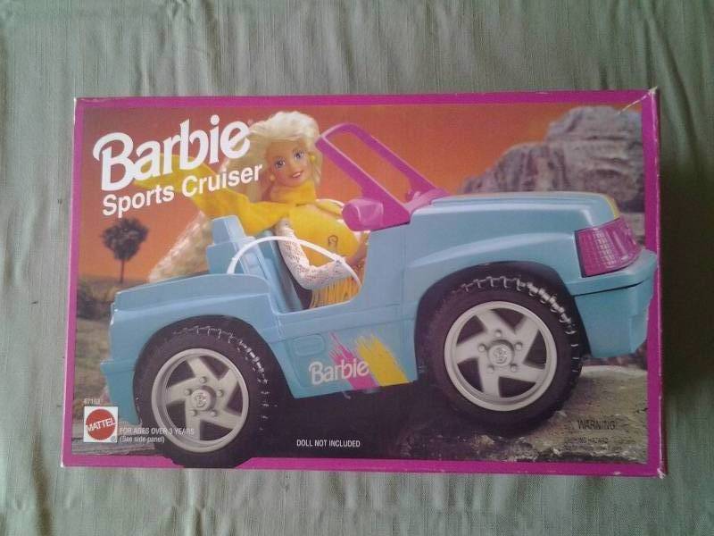 lot 49 image: Barbie Sports Cruiser With Original Box
