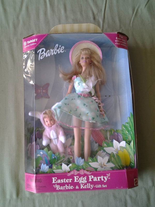lot 54 image: Easter Egg Party Barbie & Kelly