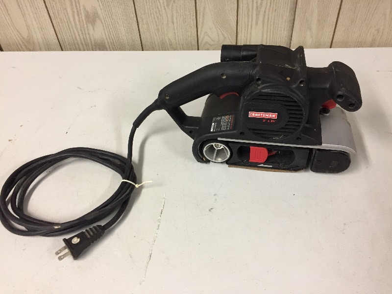 Craftsman Belt Sander 3" x 21" Woodworking & Other Power Tools, New