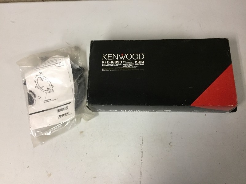 lot 25 image: Kenwood 6 12 2 Way Speakers KFC-1669S