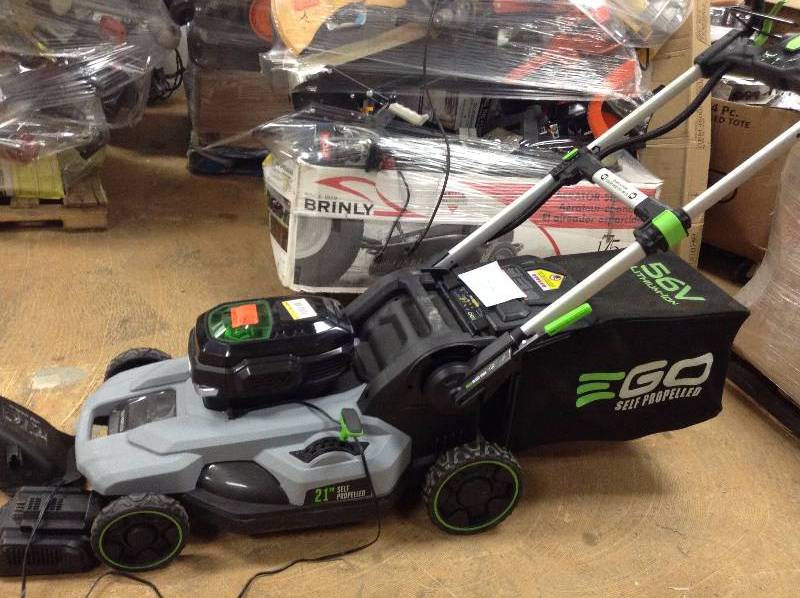 Ego 56V 21 self propel lawnmower charger and battery included used in good working condition
