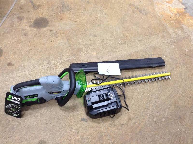 EGO POWER Hedge Trimmer Model # HT2401 used in working condition
